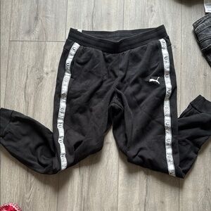 Women's Puma Black Joggers
